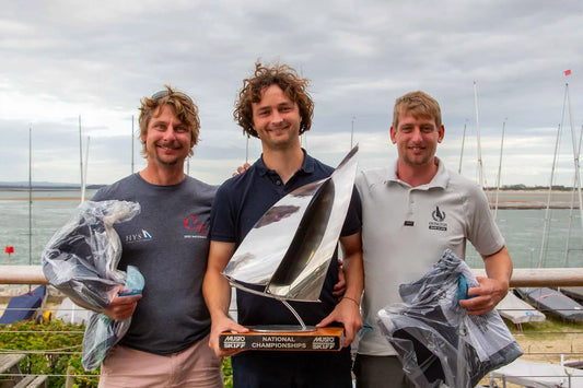 Eddie Wins the Musto Skiff UK Nationals at Hayling
