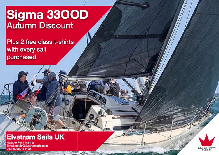 Sigma 33OOD Measured Sails