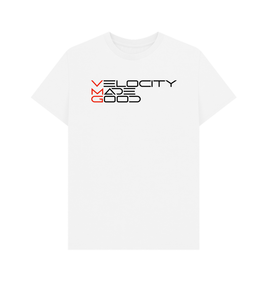 White Printed T-shirt Front