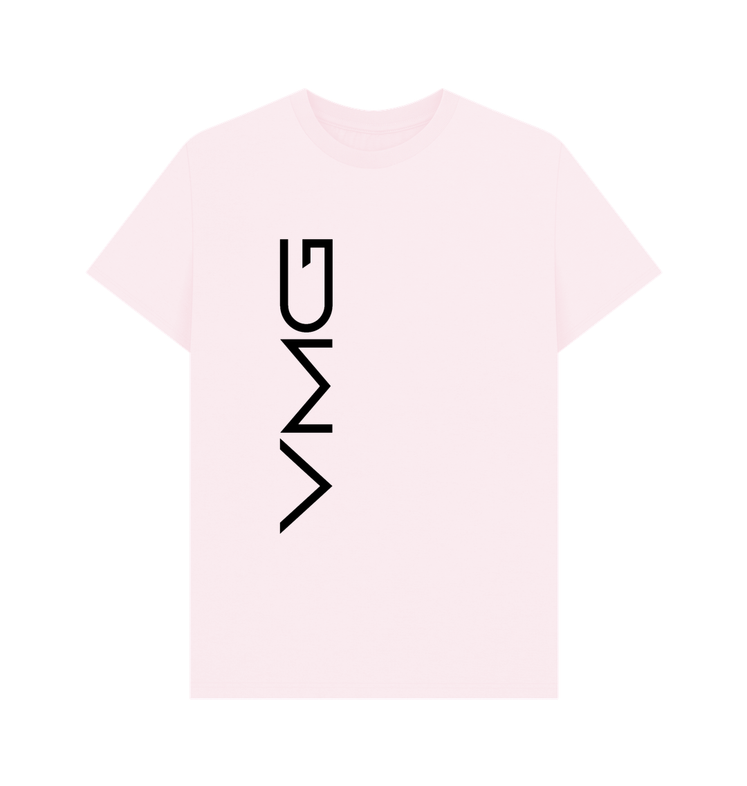 Pink Printed T-shirt Front