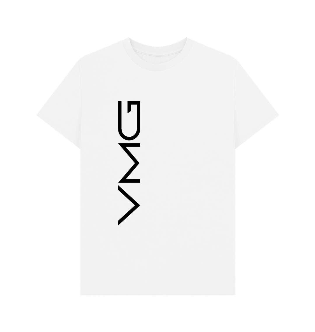 White Printed T-shirt Front