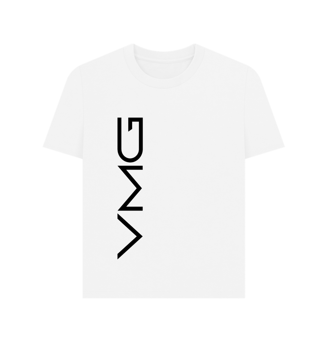 White Printed T-shirt Front