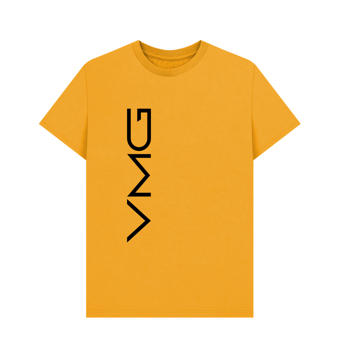 Mustard Printed T-shirt Front