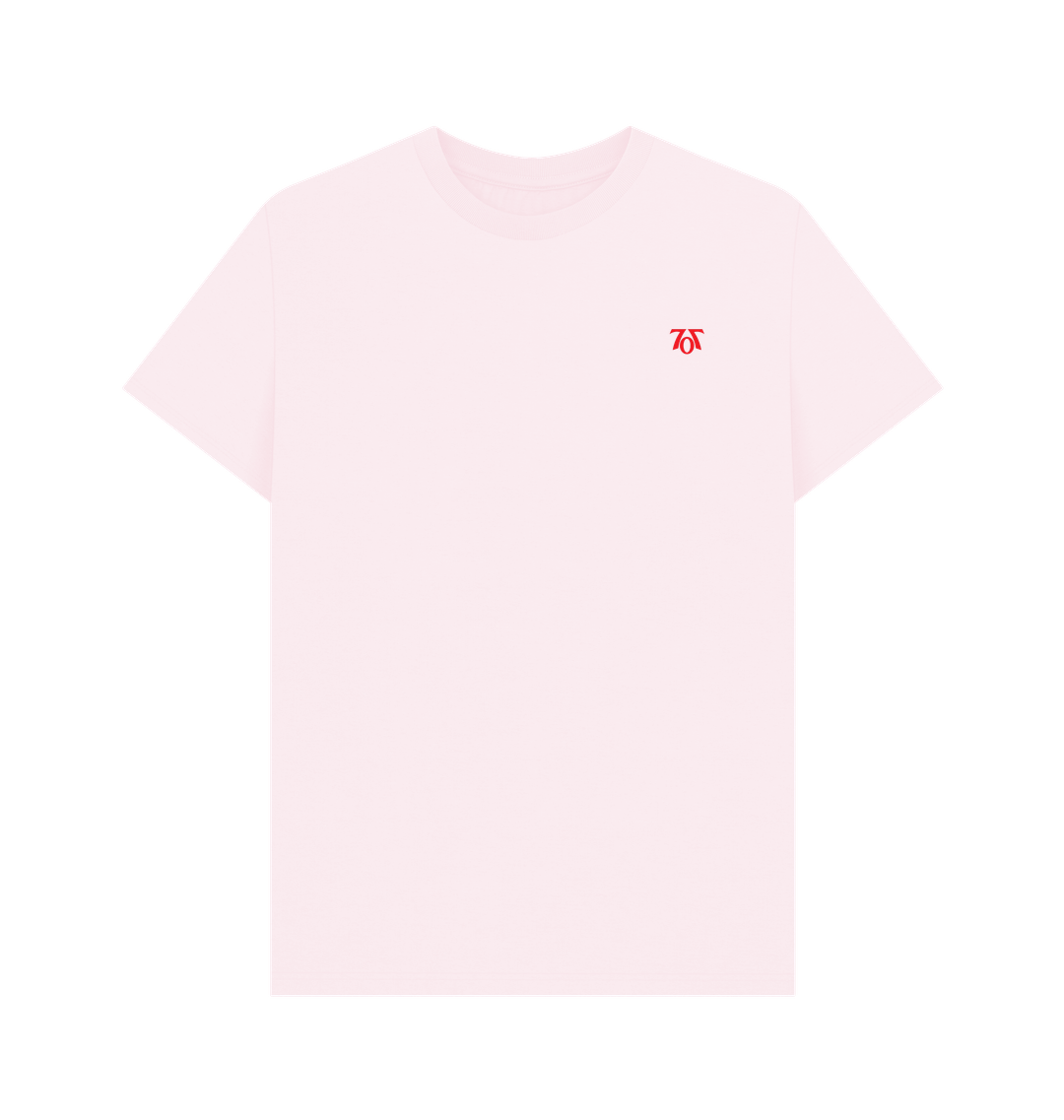 Pink Printed T-shirt Front