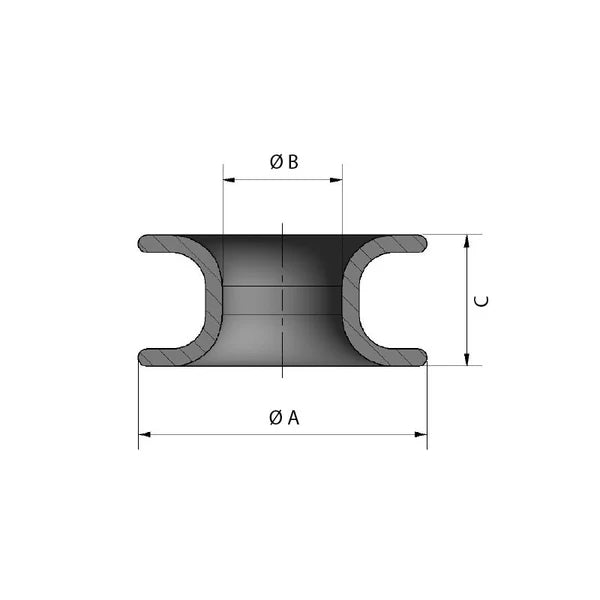 Kohlhoff LOOP® 40mm thimble