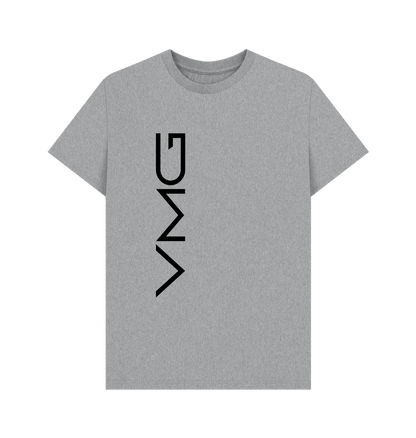 Athletic Grey Printed T-shirt Front