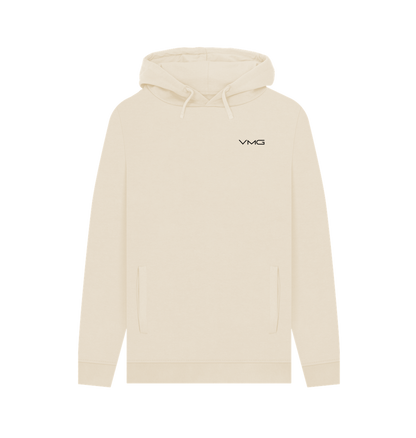 Oat Printed Hoody Front
