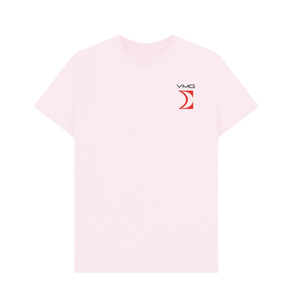 Pink Printed T-shirt Front