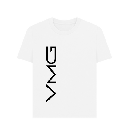 White Printed T-shirt Front