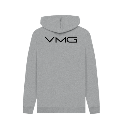 Light Heather Printed Hoody Back