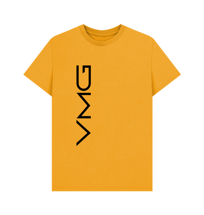 Mustard Printed T-shirt Front