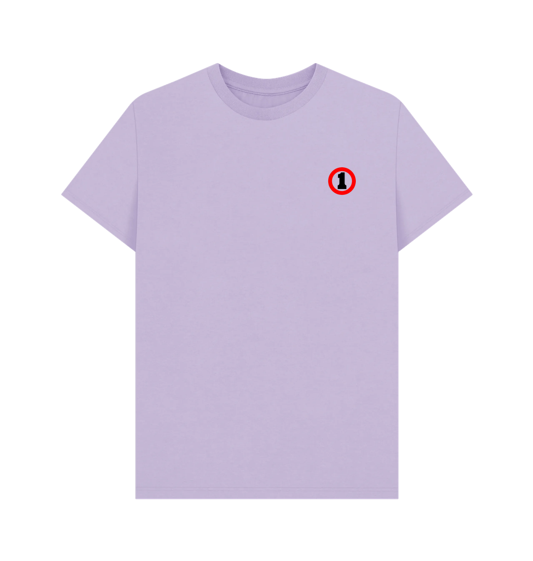 Lilac Printed T-shirt Front
