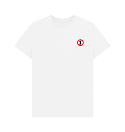 White Printed T-shirt Front
